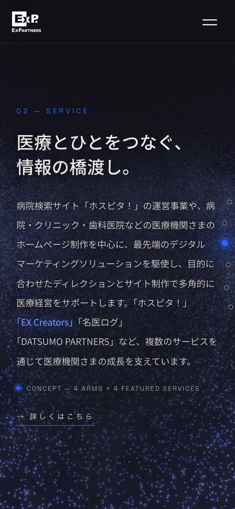 スマートフォンの Service 章